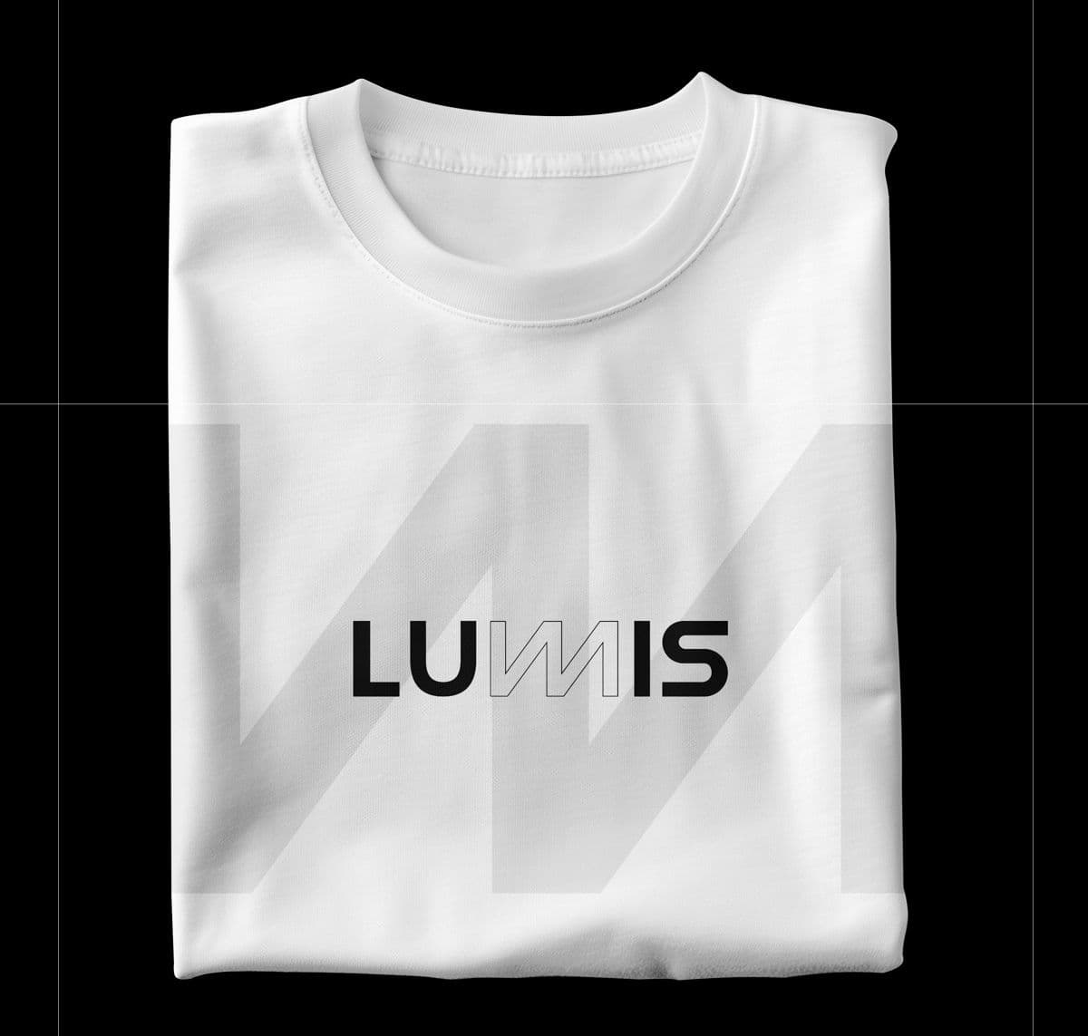 Heavy Logo Tee in white
