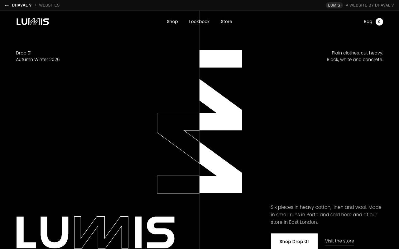 Lumis website