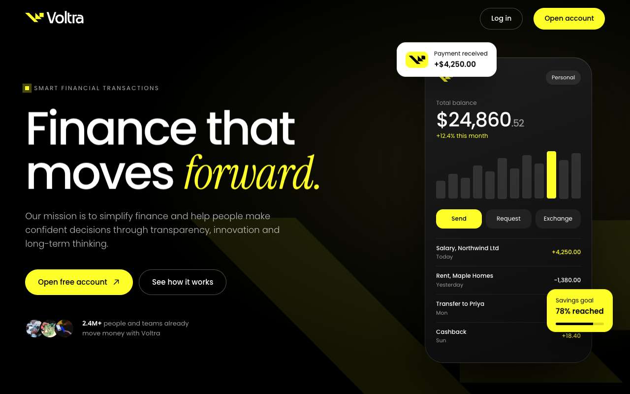 Voltra website