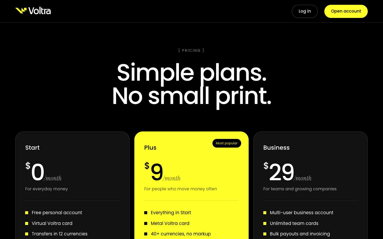 Voltra website by Dhaval V, screen 5